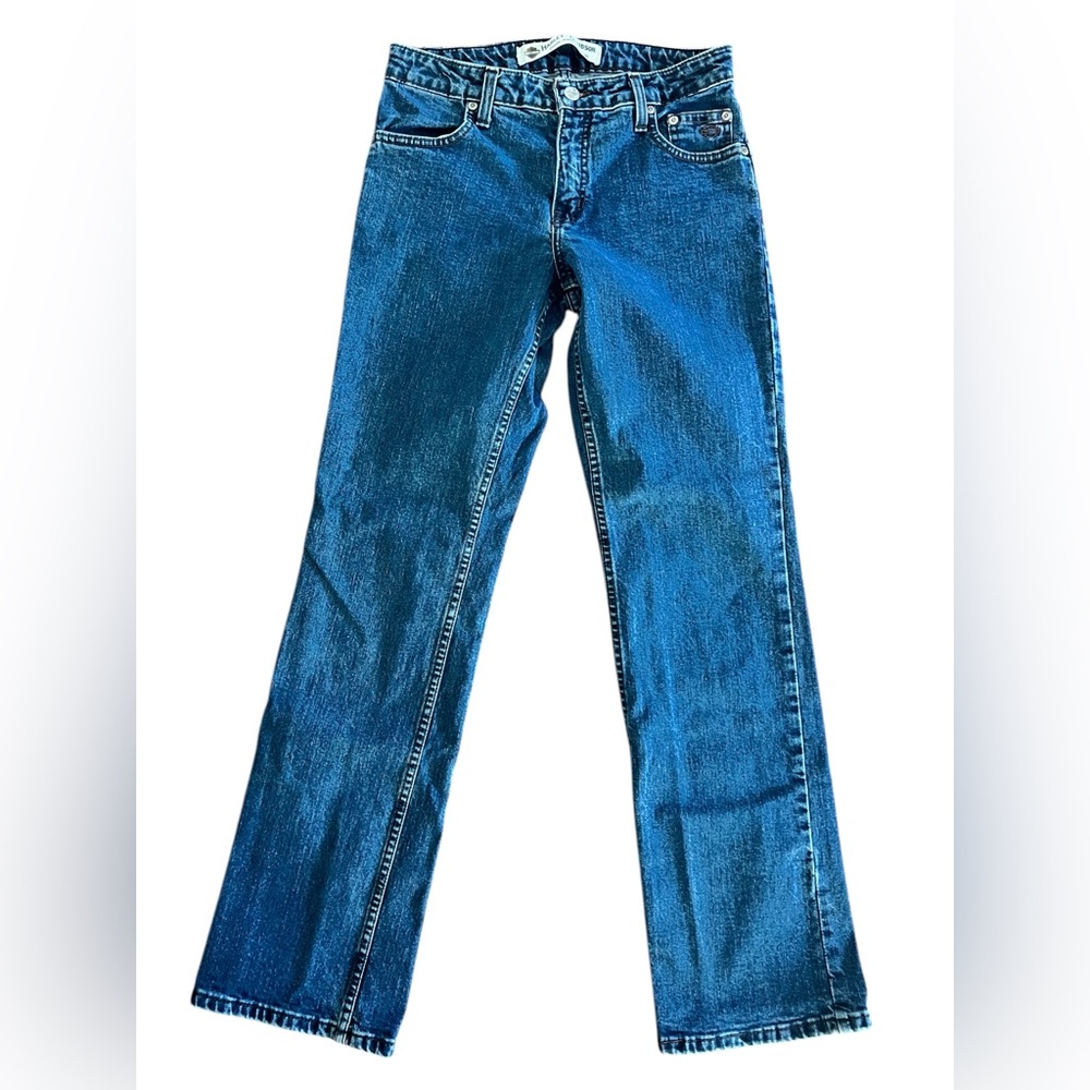 Harley Davidson Bootcut Blue Jeans Size 4